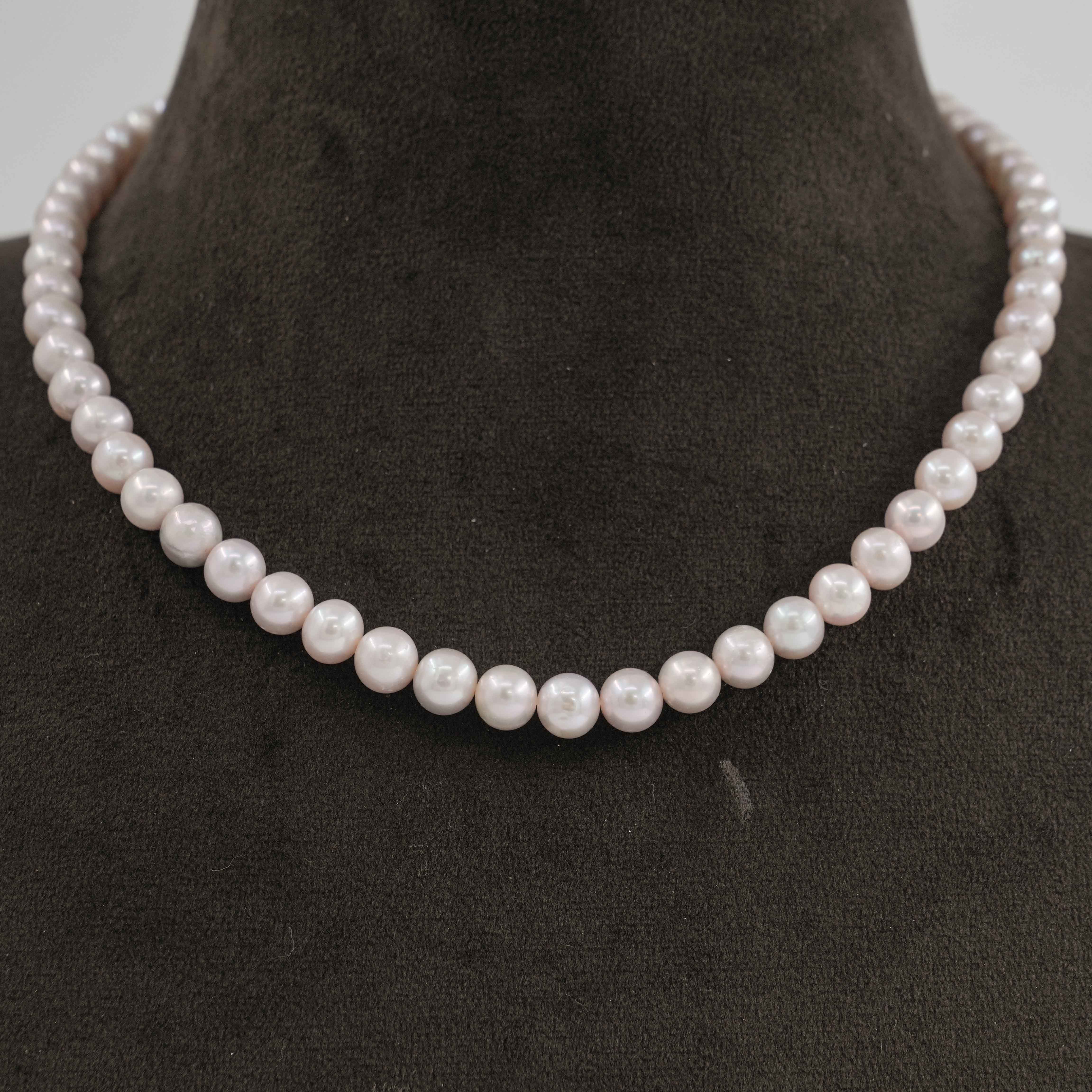 The Pearl Atelier by Kabra Pearls - Elegant Round Pearl Necklace